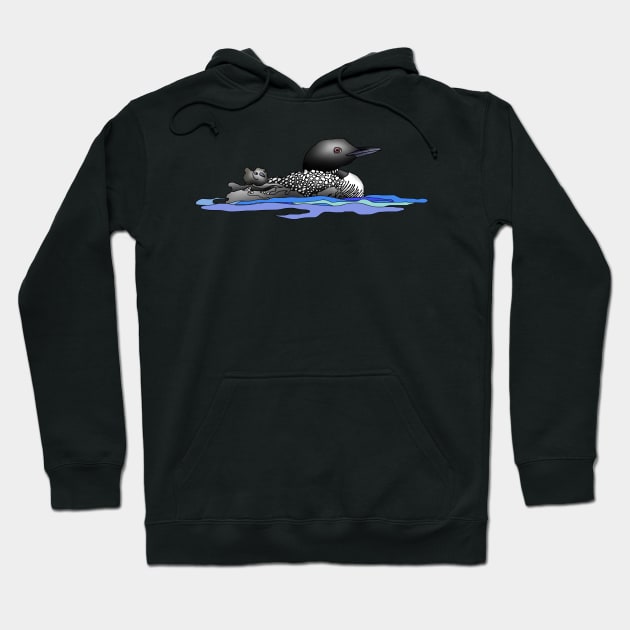 Loon 2 Hoodie by Zodiart